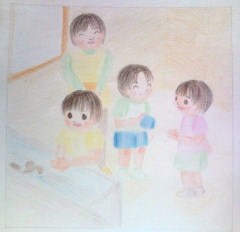 手洗い 保育士試験実技 絵画 の練習